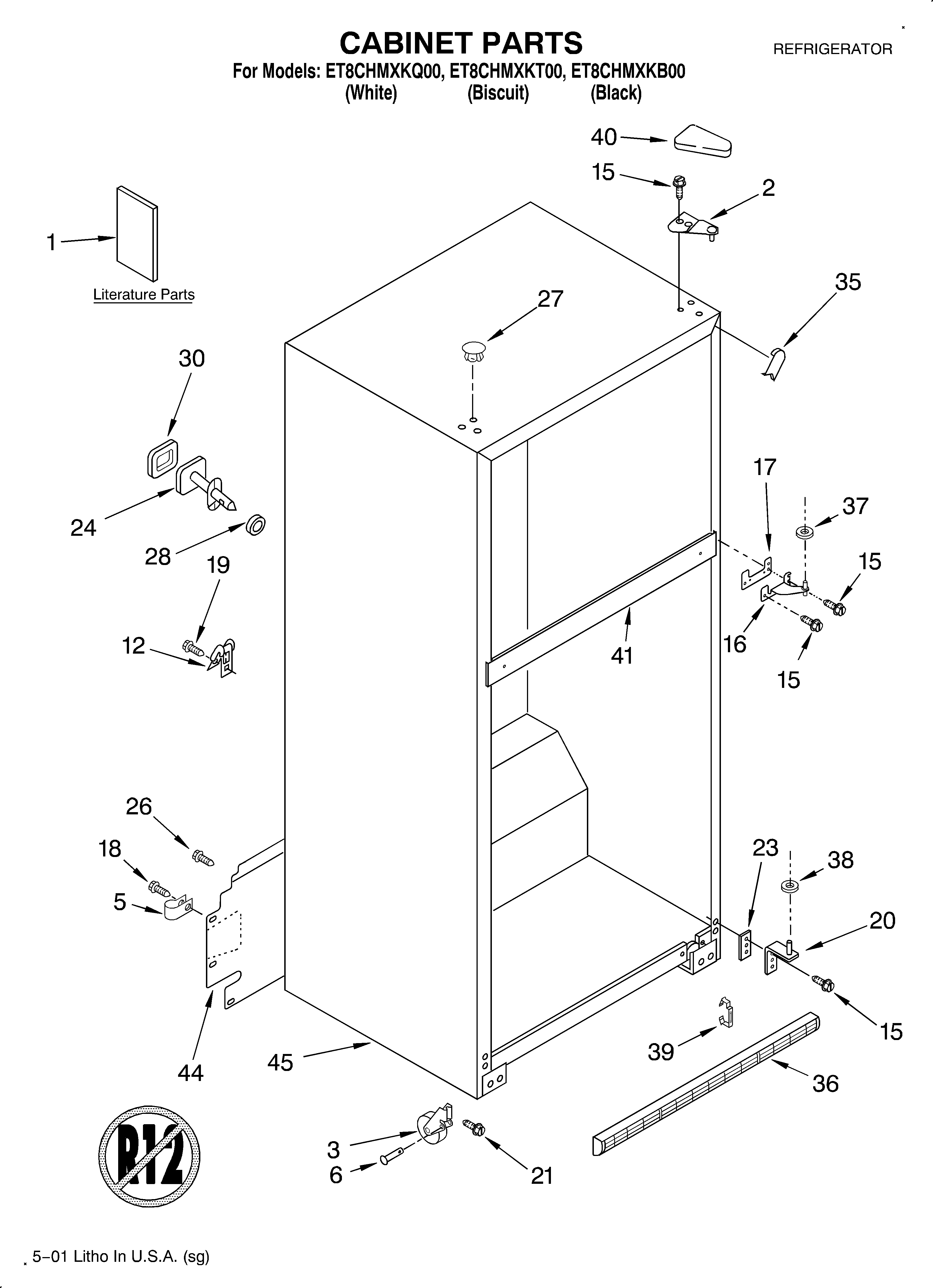 Cabinet/literature
