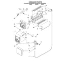 Whirlpool ET8CHMXKB00 ice maker/optional diagram