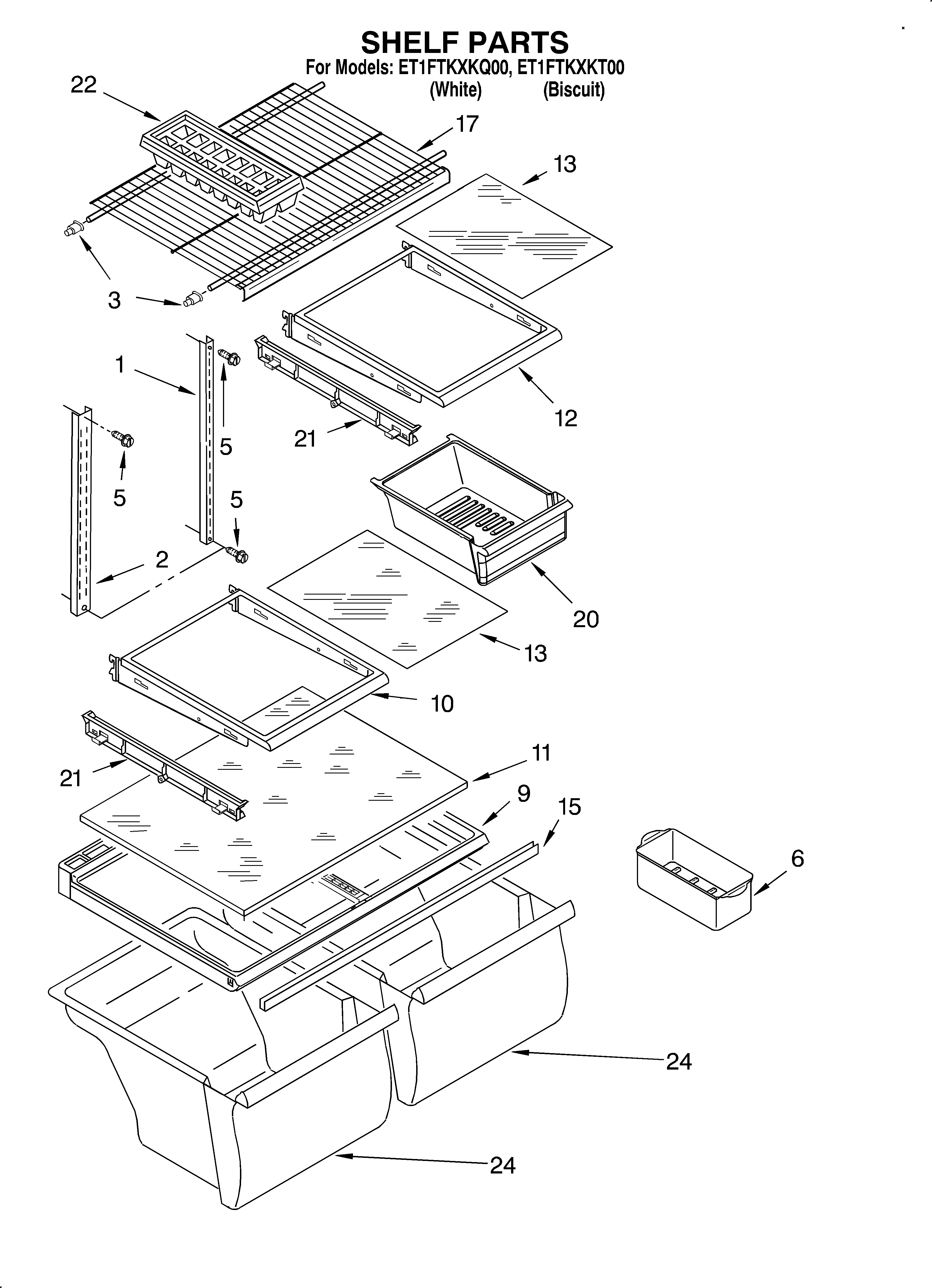 Shelf/optional