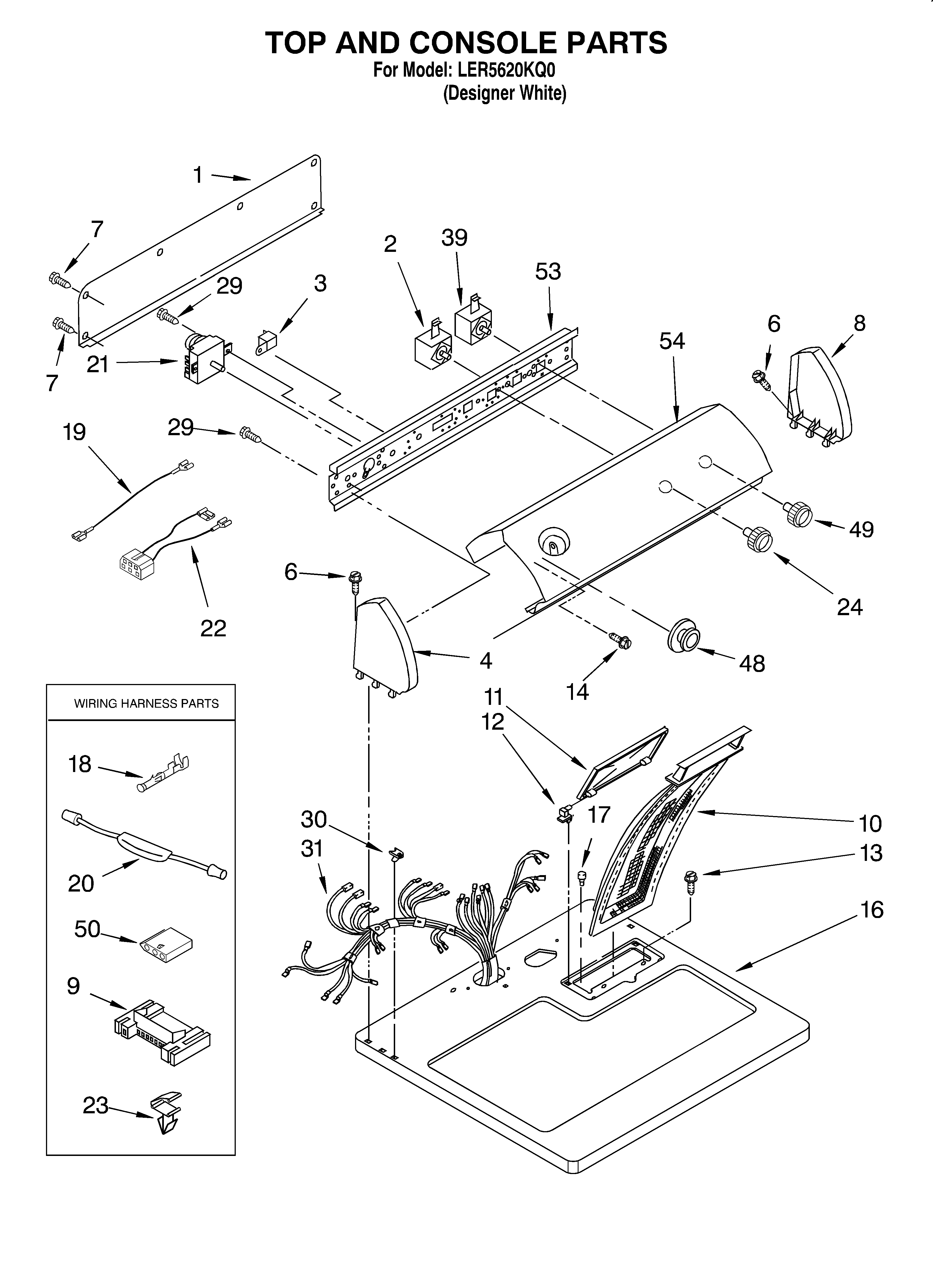 TOP AND CONSOLE