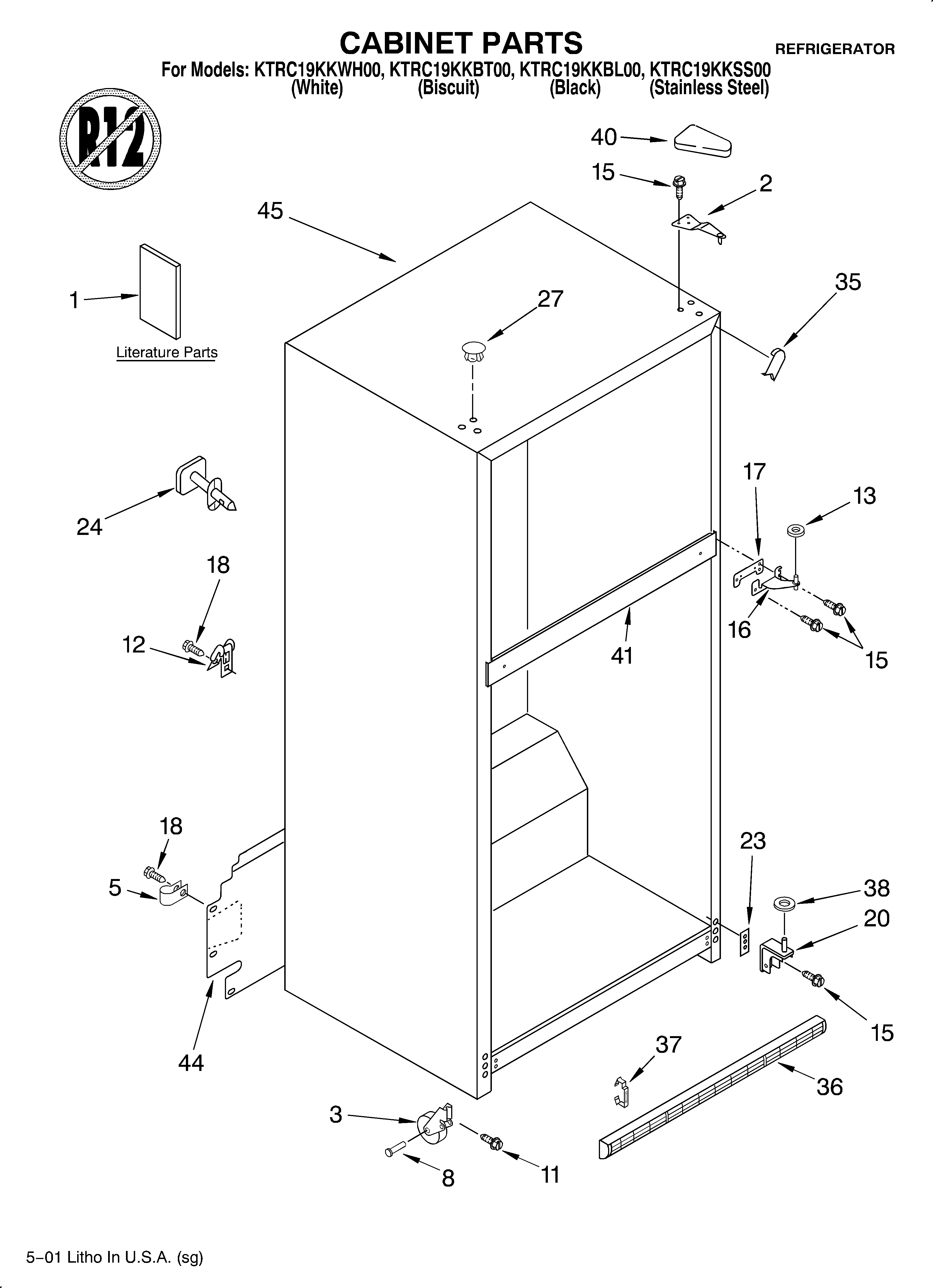 Cabinet/literature