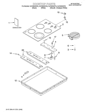 Cooktop/literature