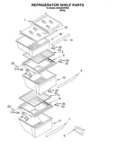 Refrigerator shelf