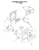 Dispenser front