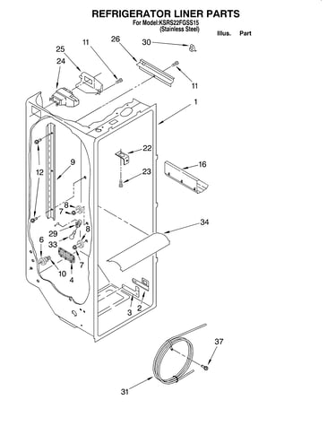 Refrigerator liner