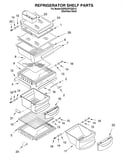 Refrigerator shelf