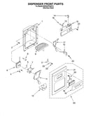 Dispenser front