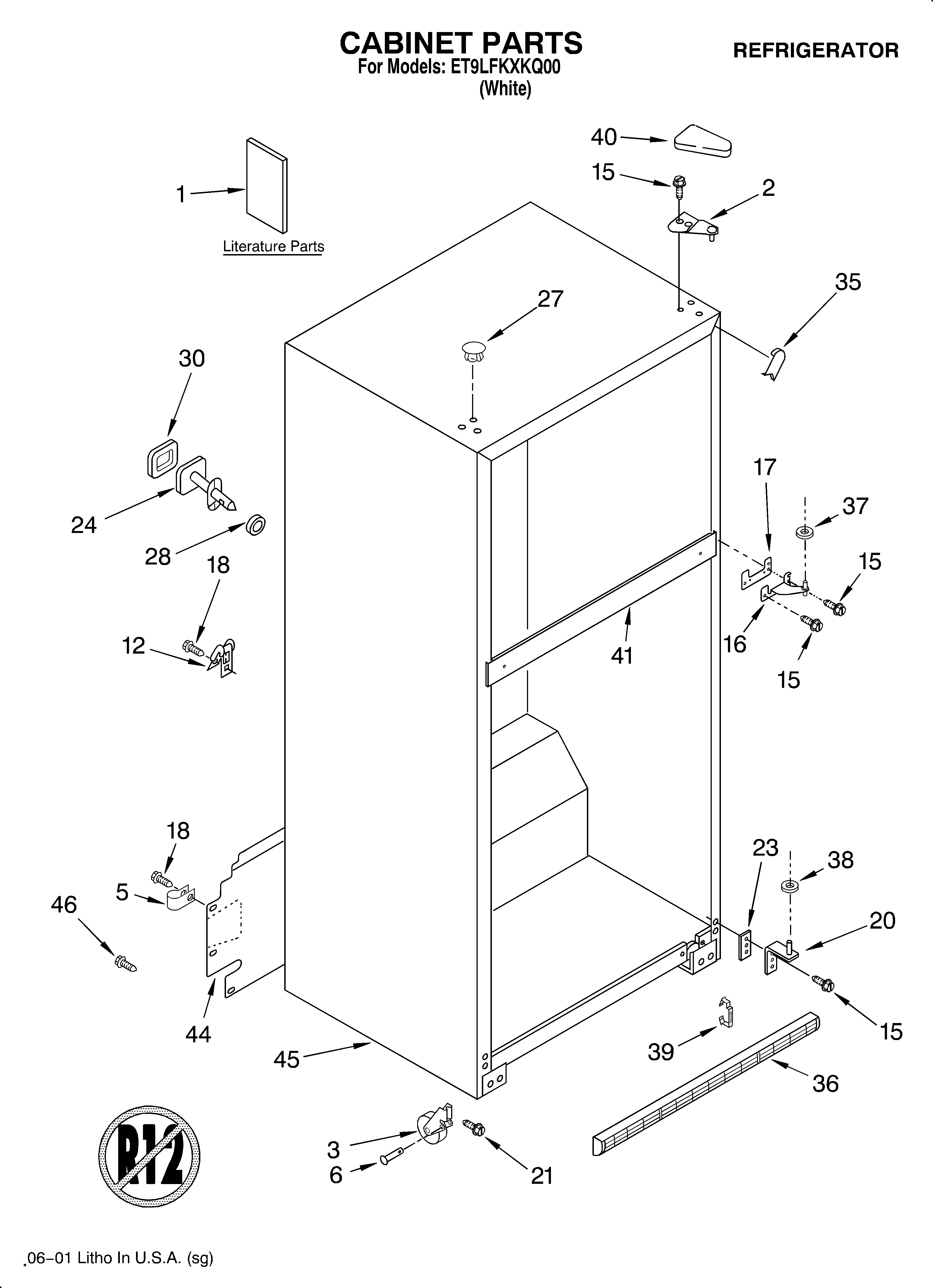 CABINET/LITERATURE