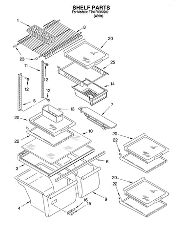 Shelf/optional