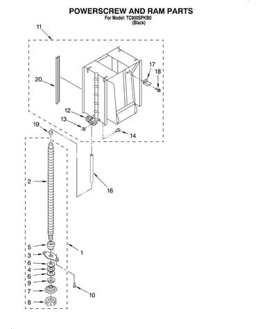 Powerscrew and ram