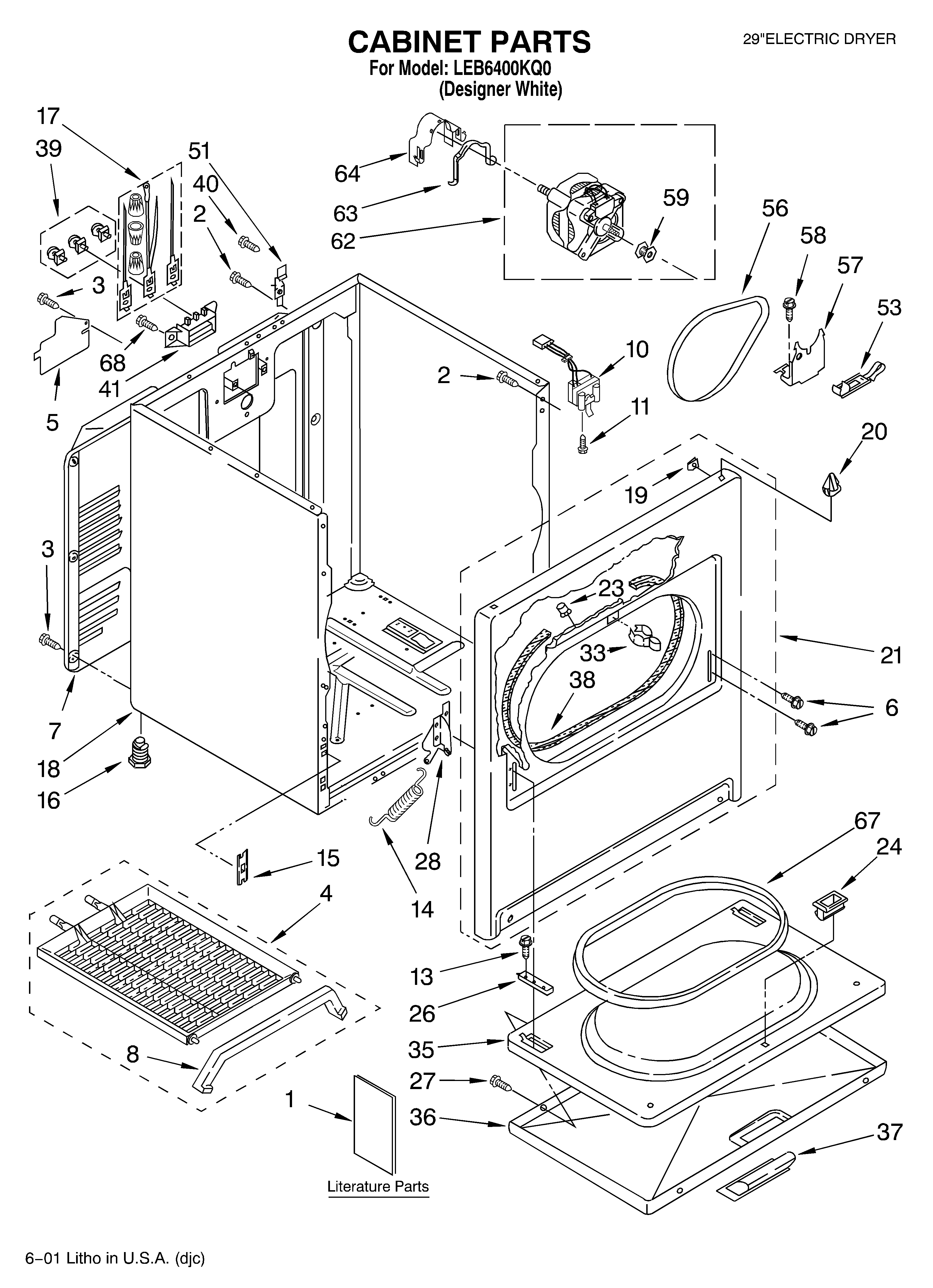 CABINET/LITERATURE