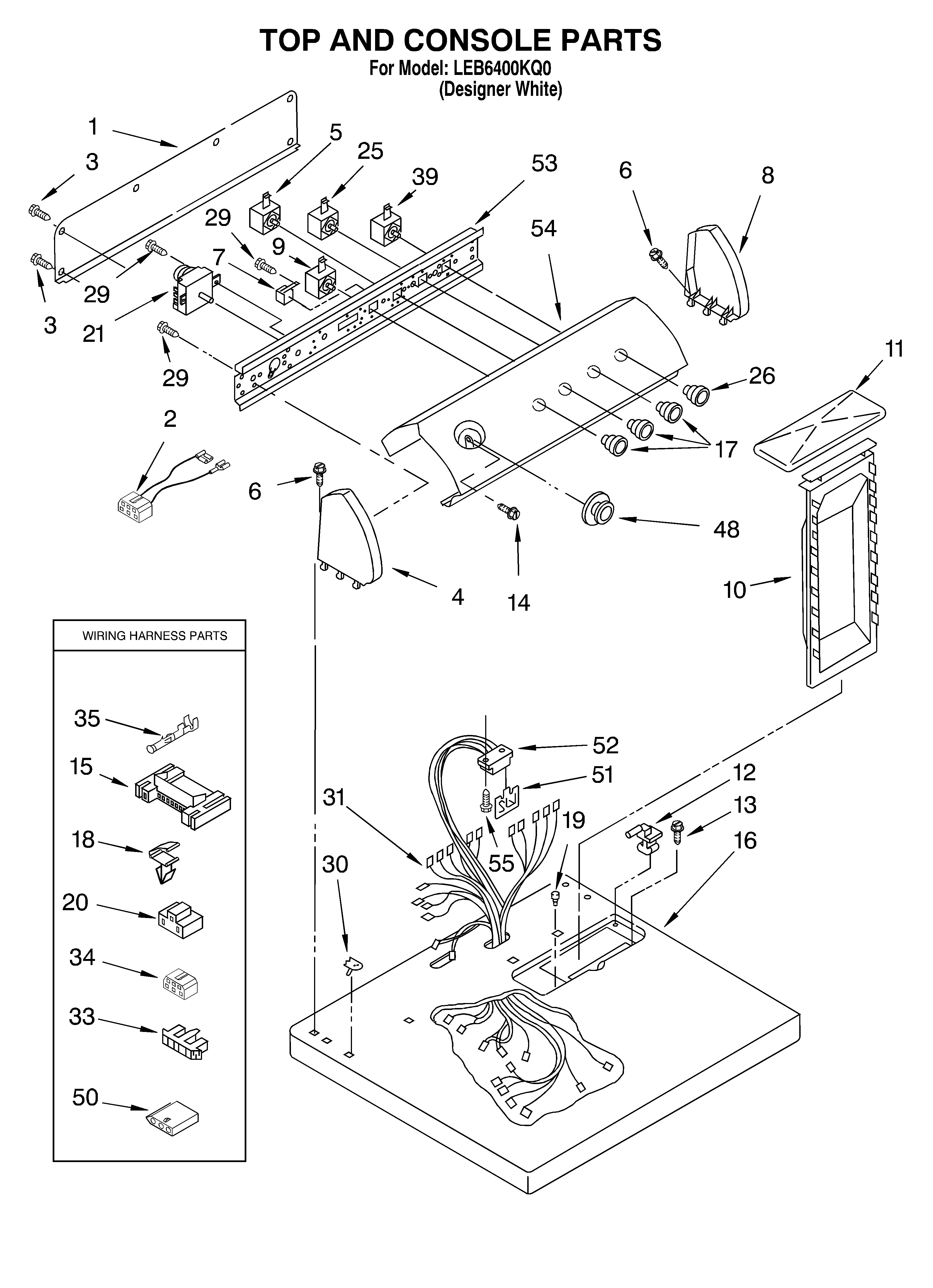 TOP AND CONSOLE