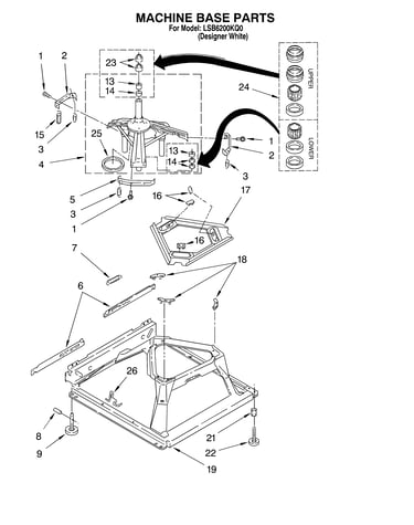 Machine base
