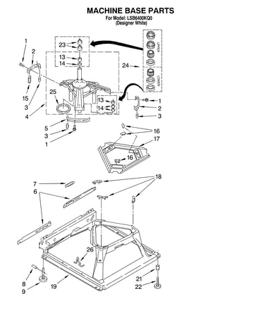Machine base