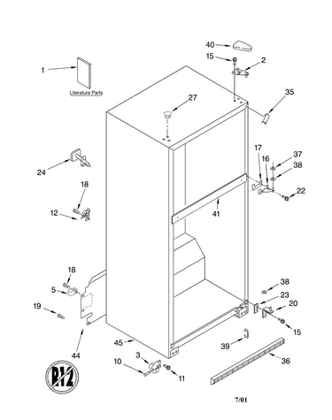 Cabinet/literature
