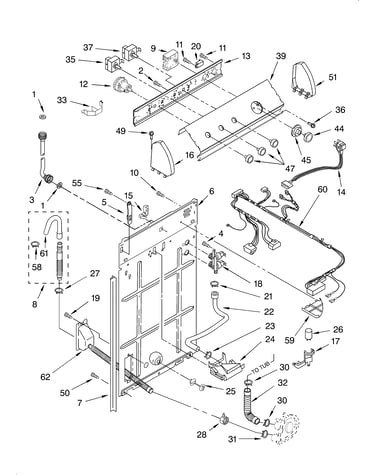 Controls and rear panel