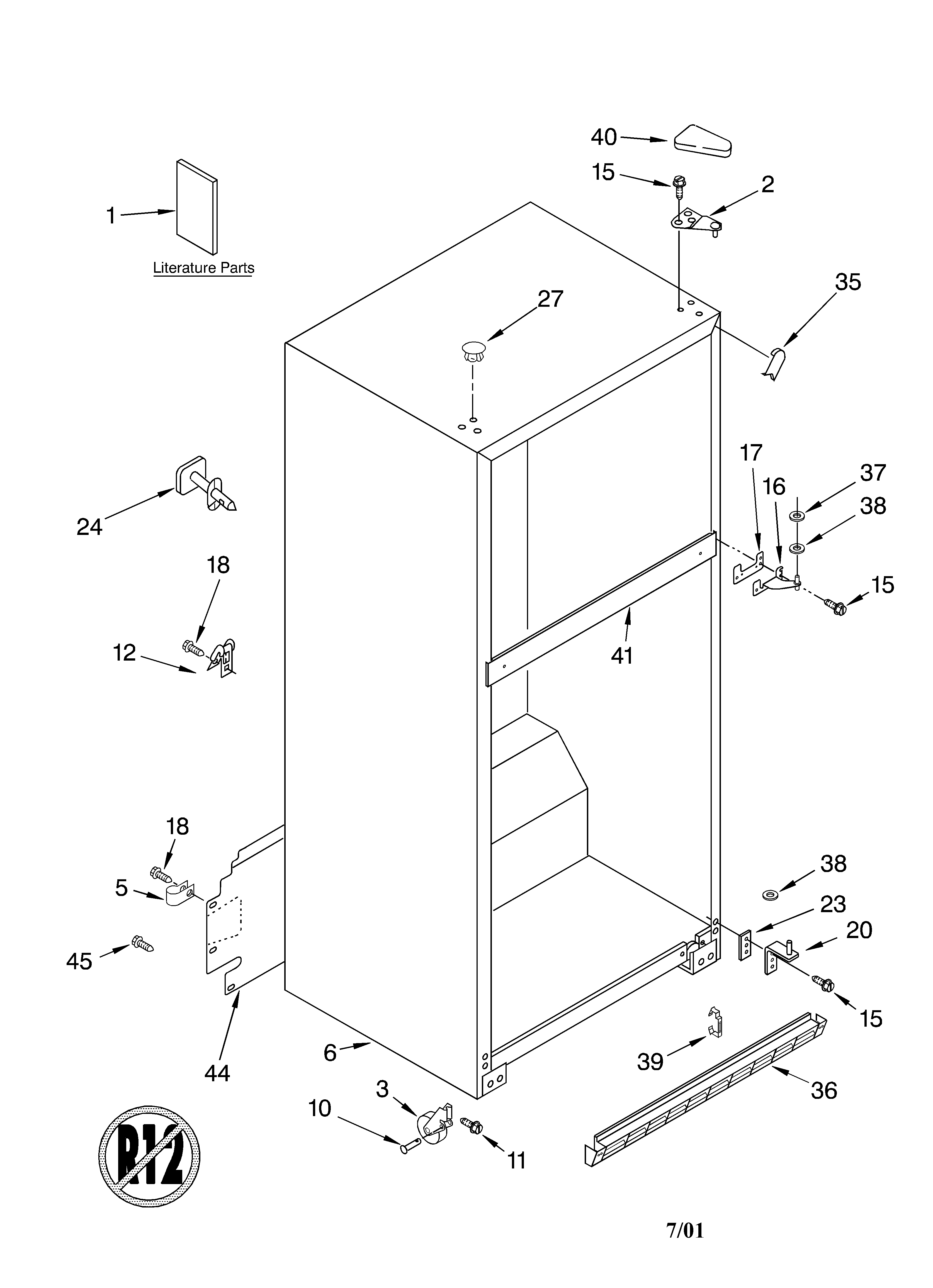 CABINET/LITERATURE