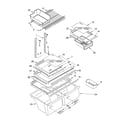 Whirlpool ET1NHMXKQ00 shelf diagram