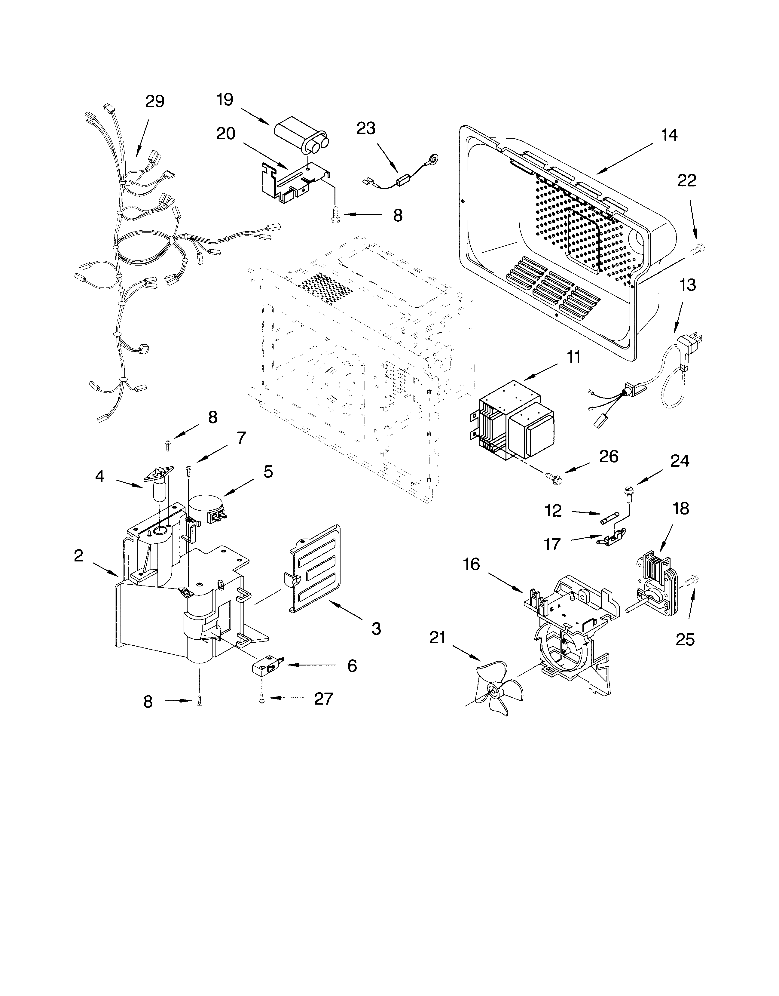 Oven interior
