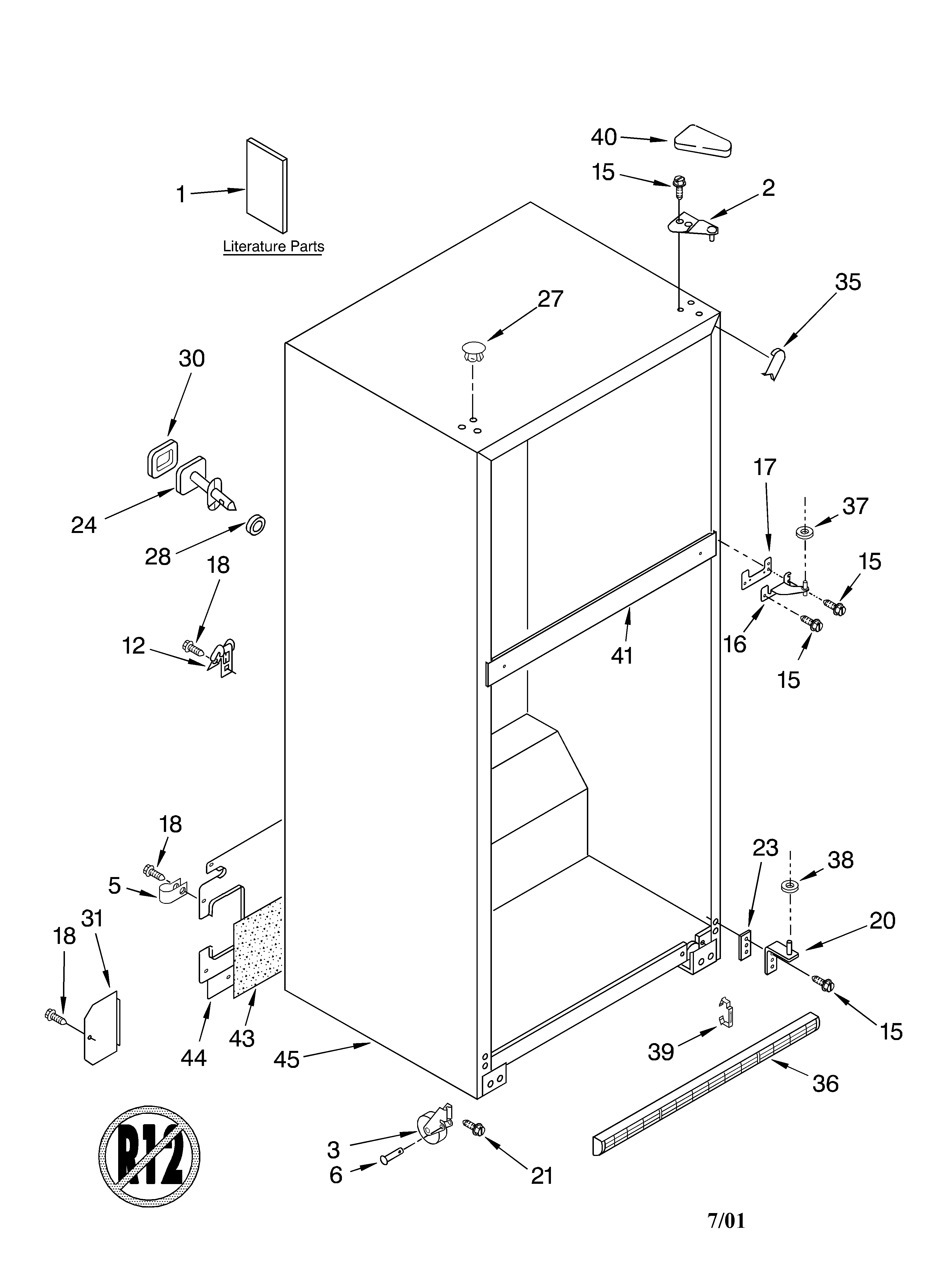 Cabinet/literature