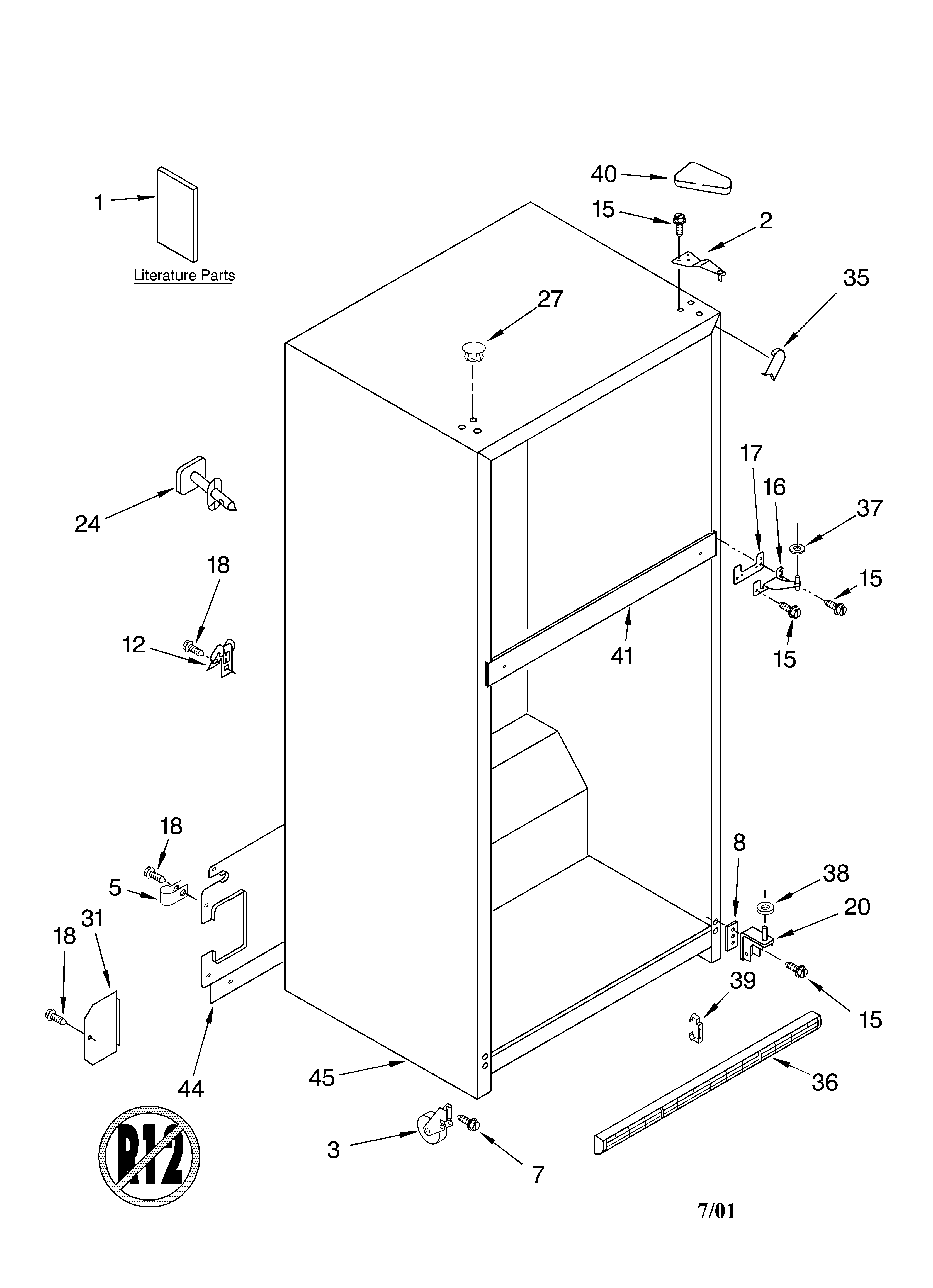 Cabinet/literature