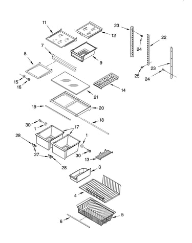 Shelf/optional