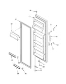Refrigerator door