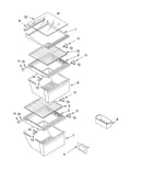 Refrigerator shelf