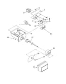 Motor and ice container