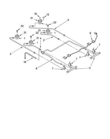 Cooktop burner