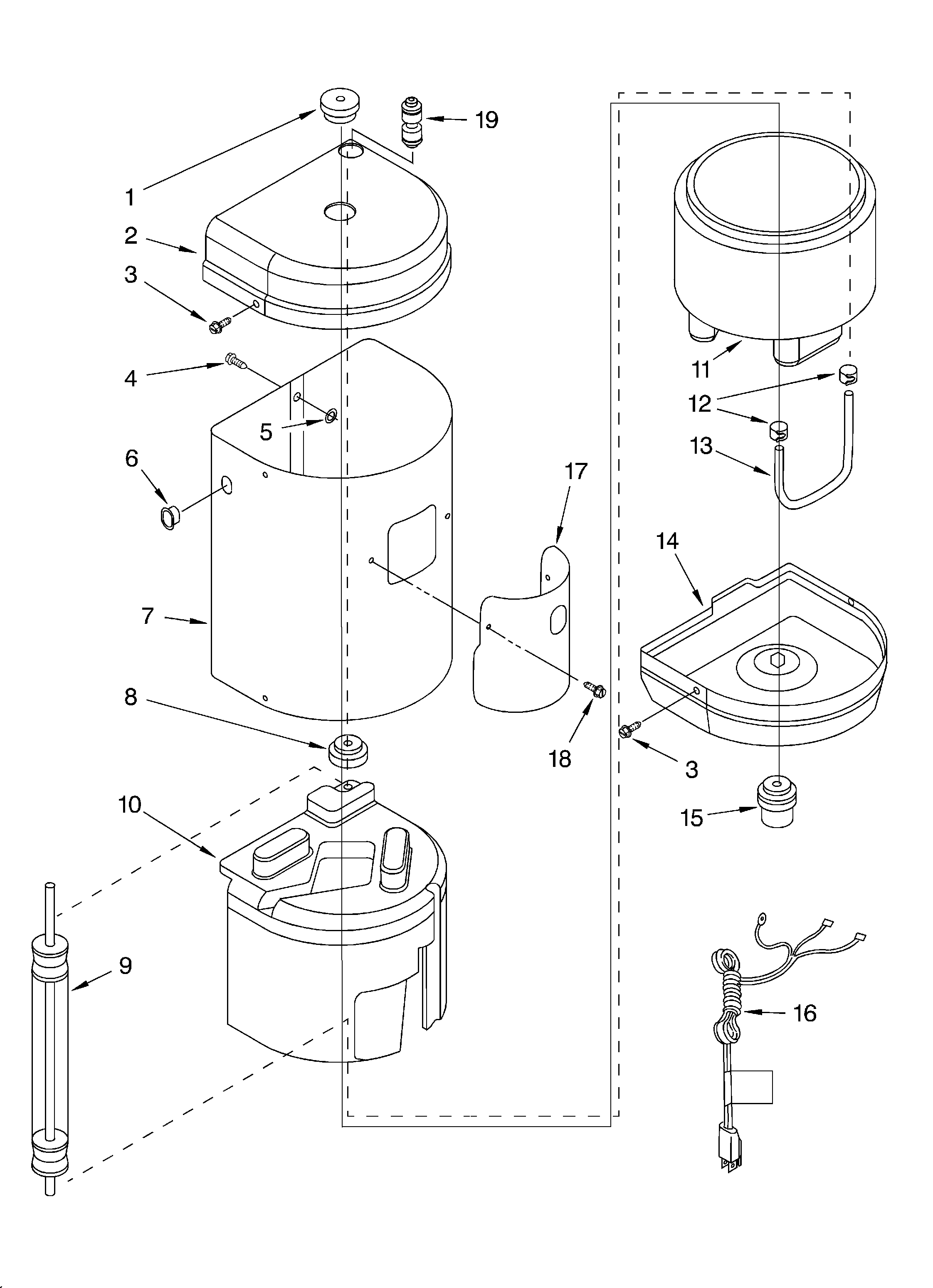 Outer cover and insulation/literature