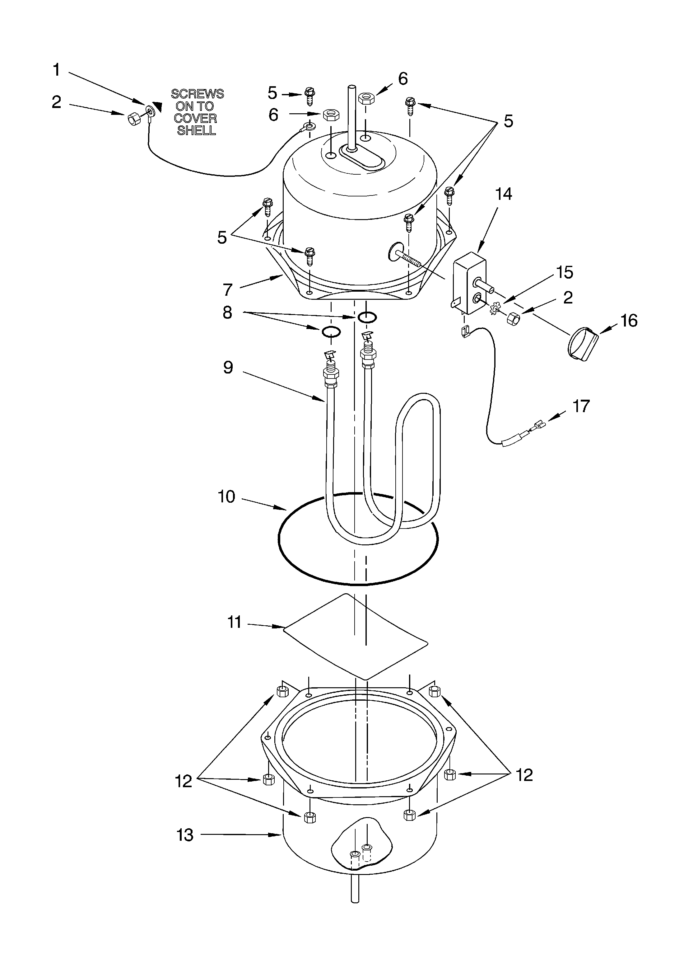 UPPER AND LOWER TANK SHELL