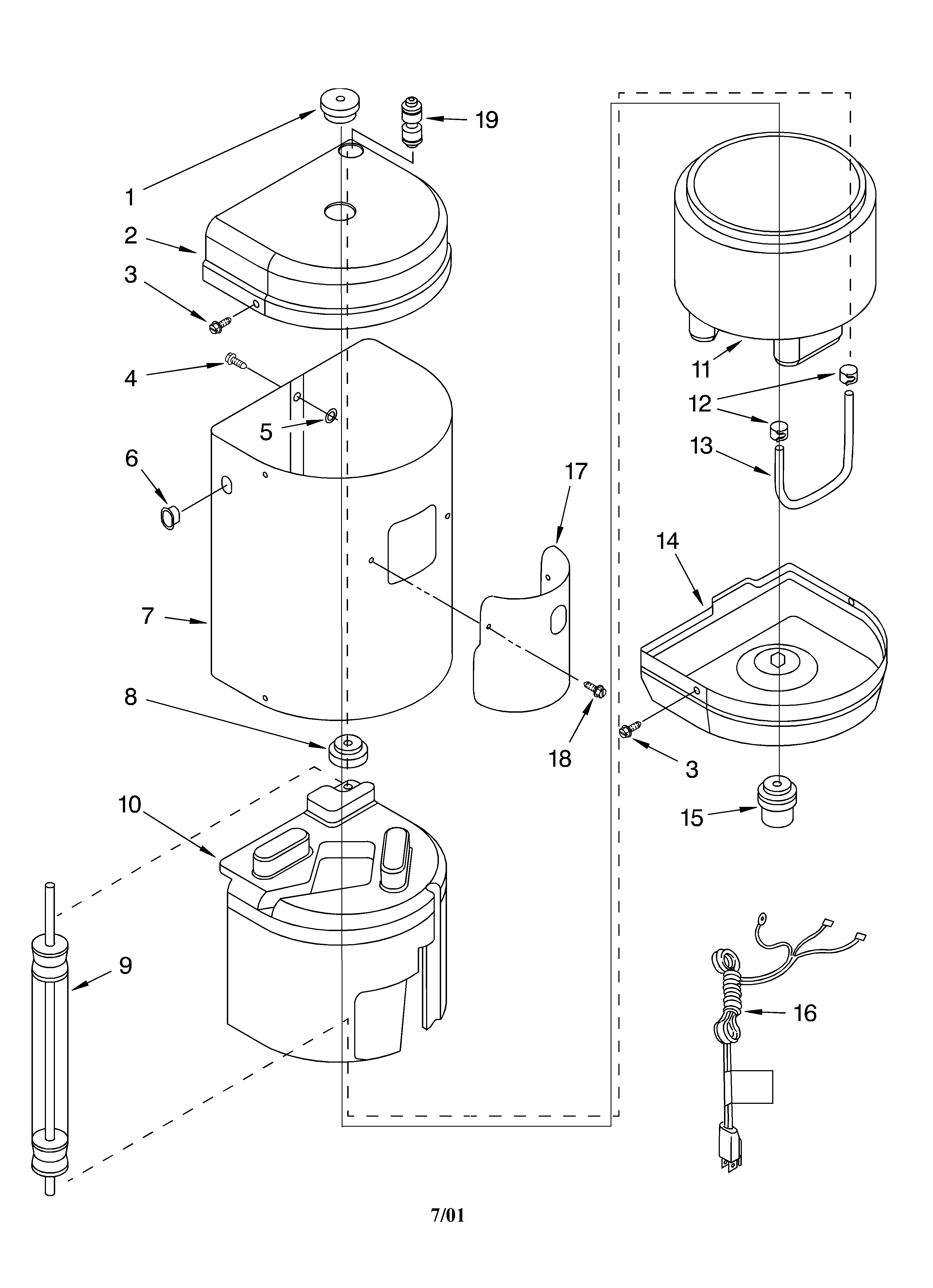 Outer cover and insulation/literature