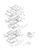 Refrigerator shelf