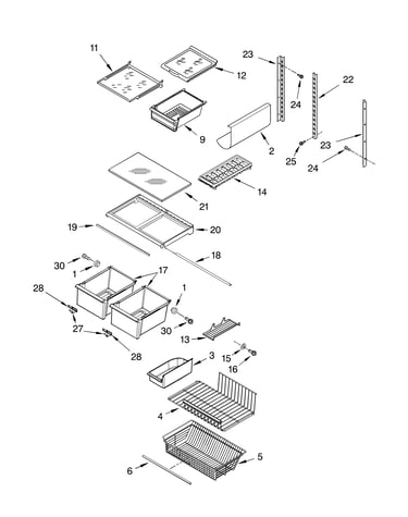Shelf/optional