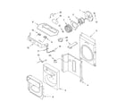 Whirlpool ACS082PK0 airflow and control diagram