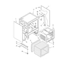 KitchenAid KESC300HWH6 oven chassis diagram