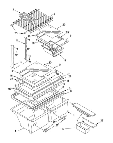 Shelf/optional