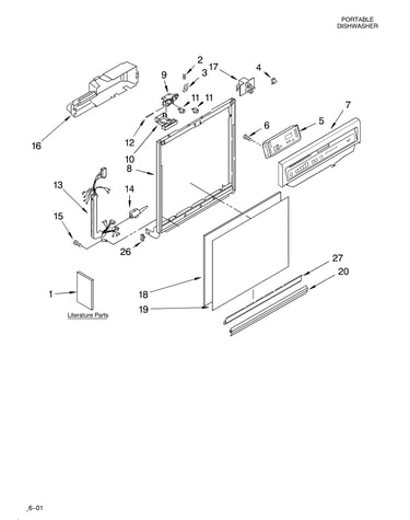 Frame and console/literature