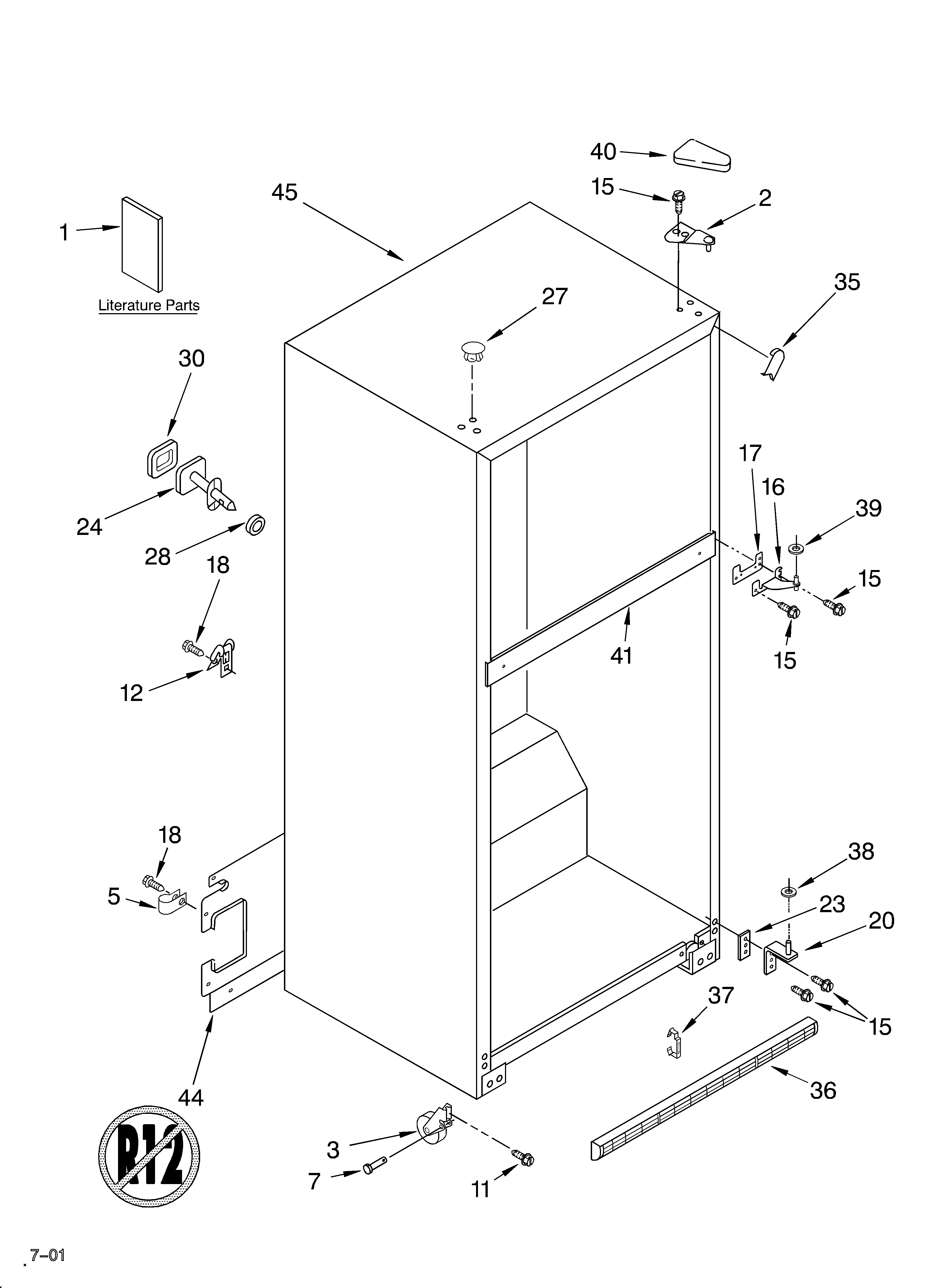 CABINET/LITERATURE