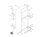 Roper RT18AKXJW01 cabinet/literature diagram