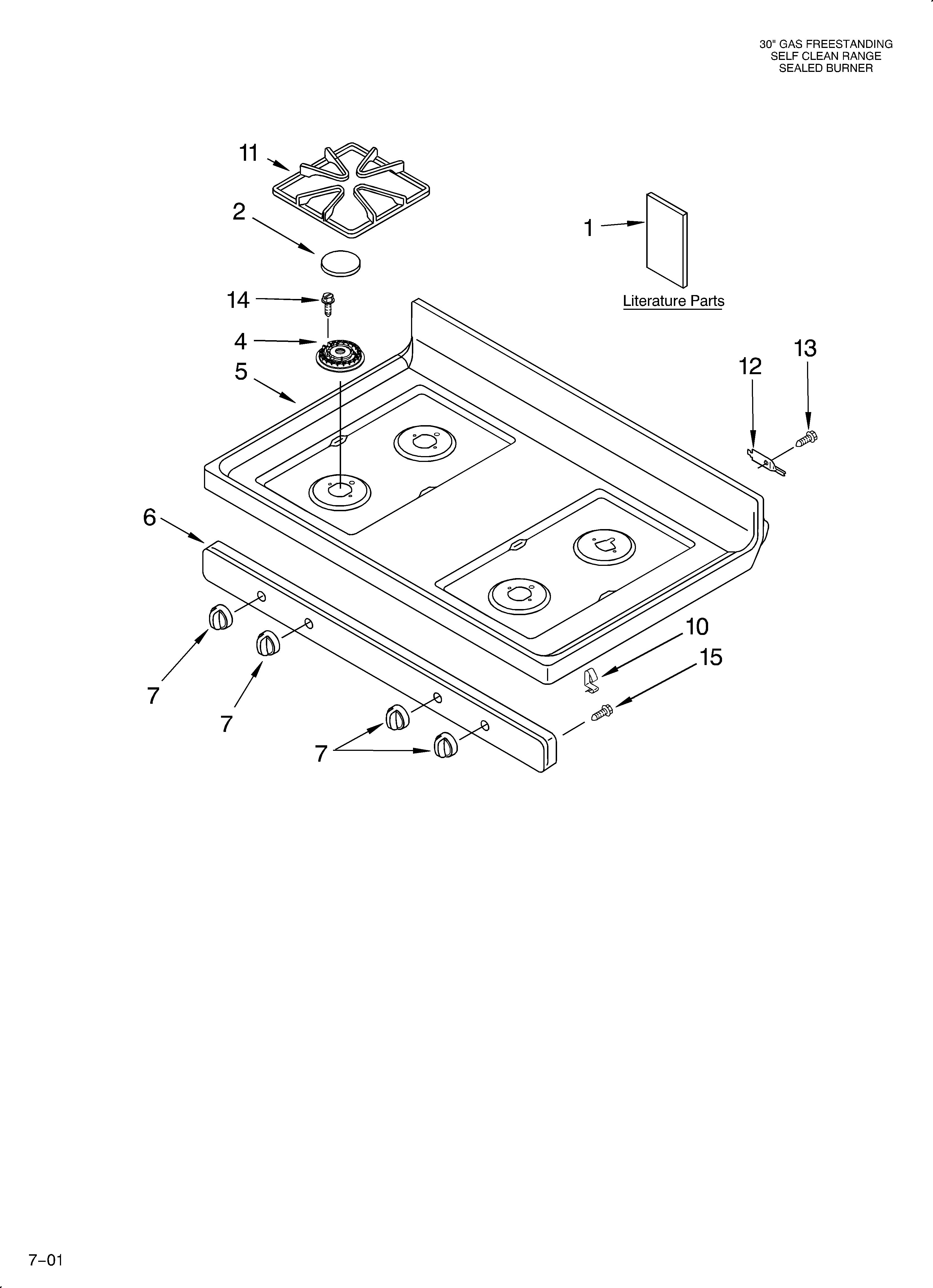 Cooktop/literature