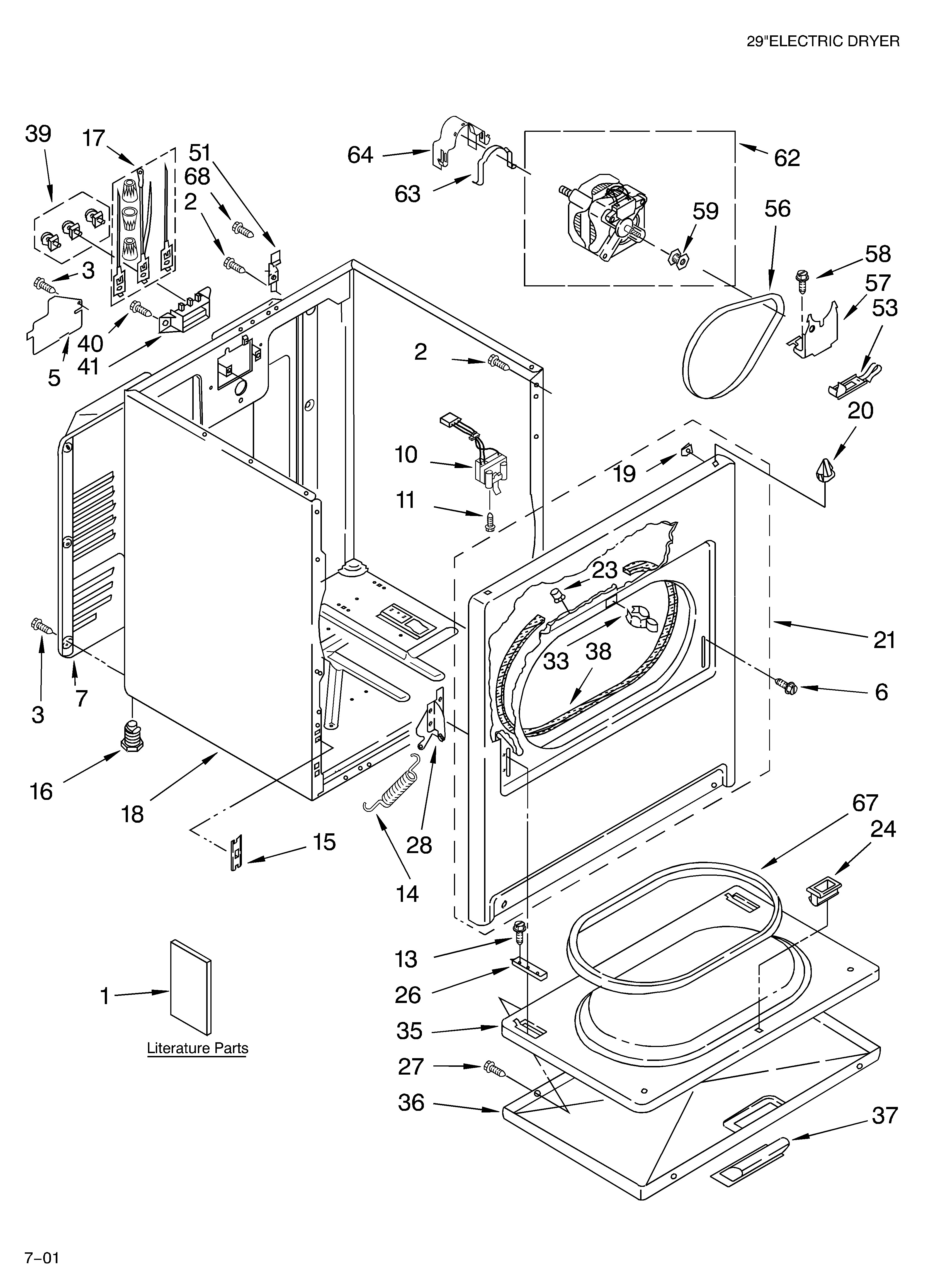 CABINET/LITERATURE