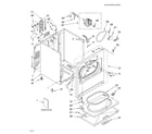 Estate TEDS840JQ0 cabinet parts/literature parts diagram