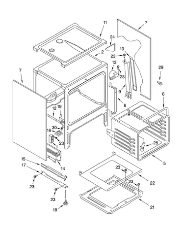 Oven chassis
