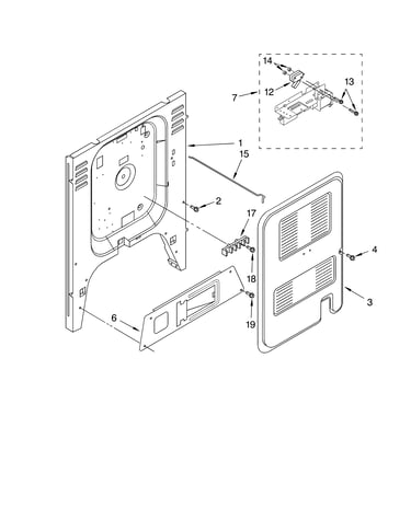 Rear chassis/optional