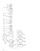 Upper housing and flange