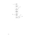 Whirlpool GC2000XE1 upper housing and flange diagram
