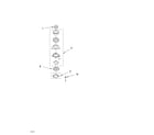 Whirlpool GC1000PE1 upper housing and flange diagram