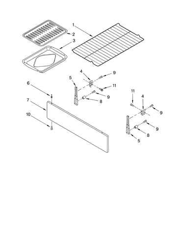 Toe panel & broiler